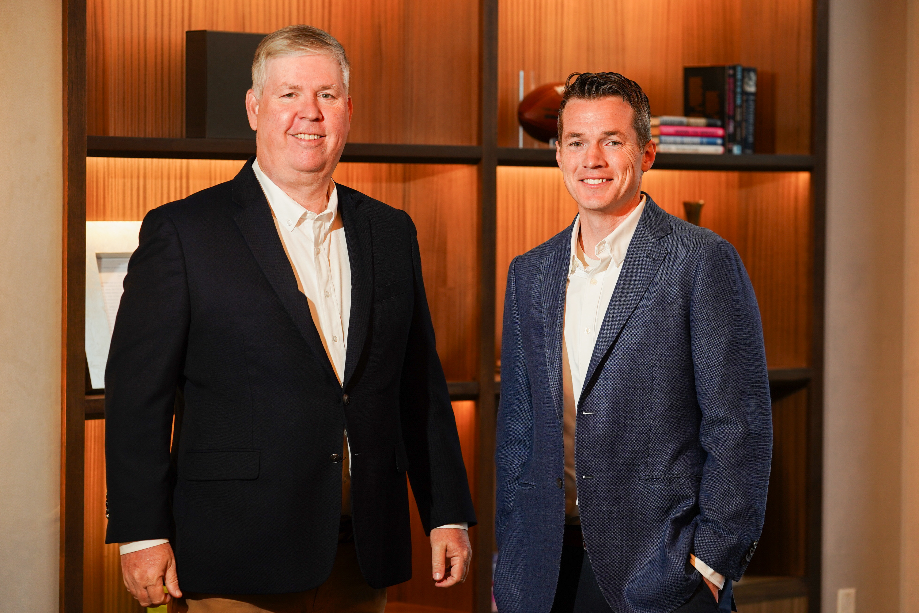 Eric Tanner (right), Chief Executive Officer of Arkos Health with Jerry Williamson, Executive Director of the Board and Chief Strategy Officer.